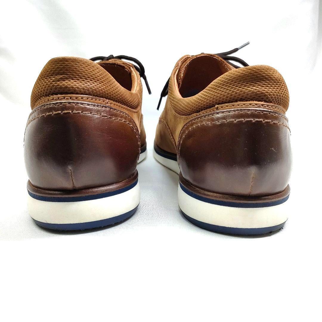 STEFANO ROSSI　ステファノロッシ　28cm　皮革 シューズ　茶色_画像4