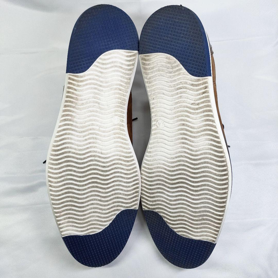 STEFANO ROSSI　ステファノロッシ　28cm　皮革 シューズ　茶色_画像5