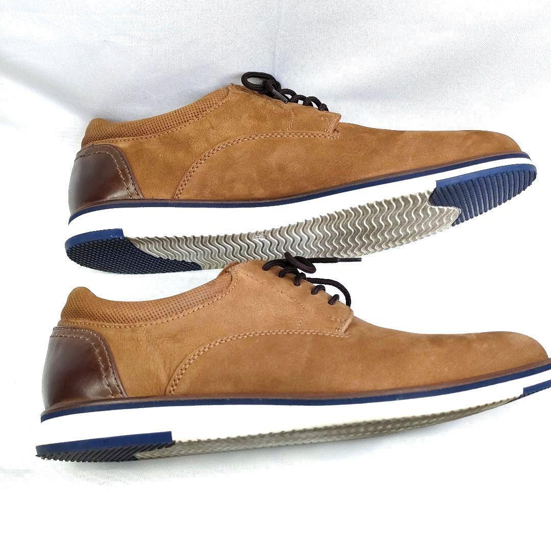 STEFANO ROSSI　ステファノロッシ　28cm　皮革 シューズ　茶色_画像6