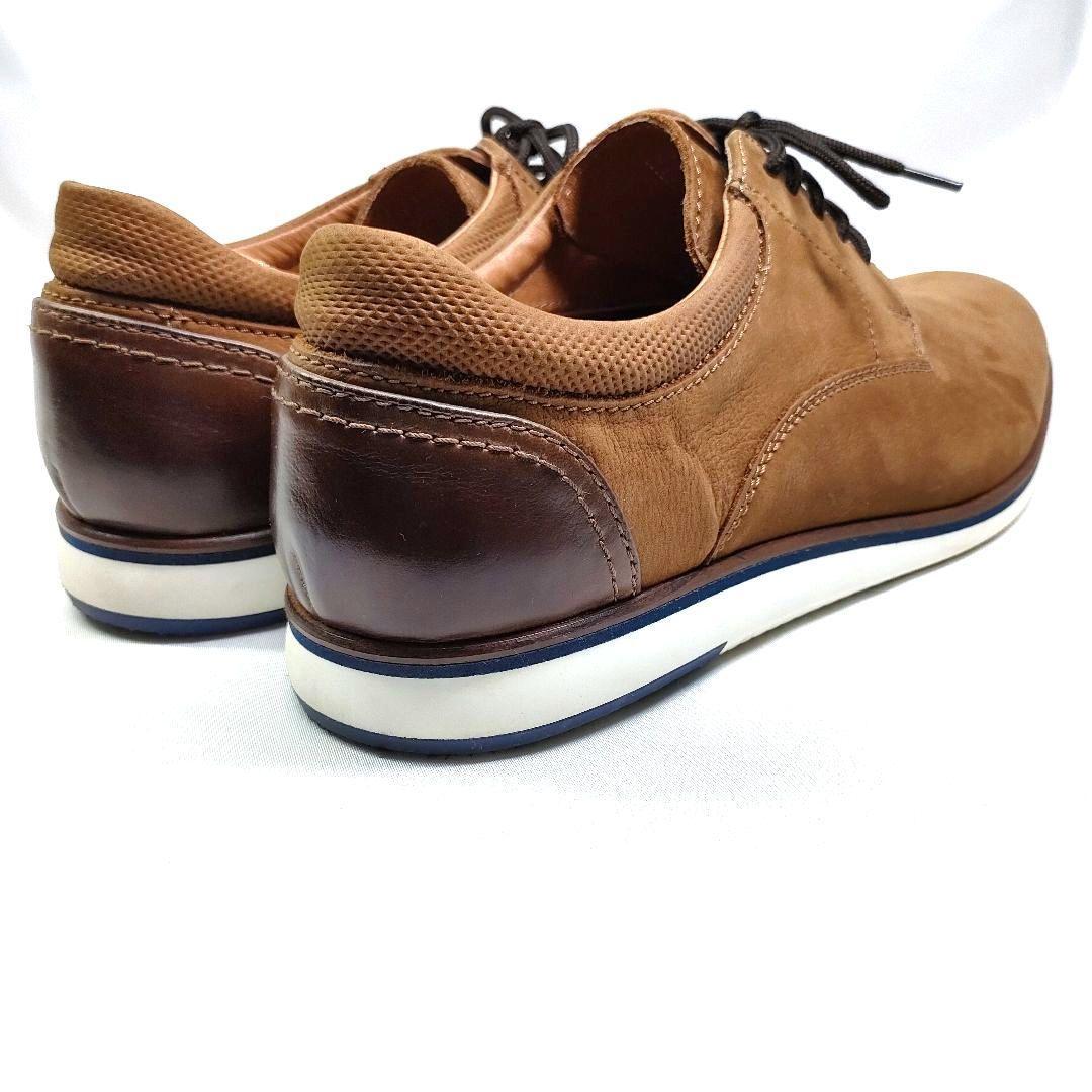 STEFANO ROSSI　ステファノロッシ　28cm　皮革 シューズ　茶色_画像9