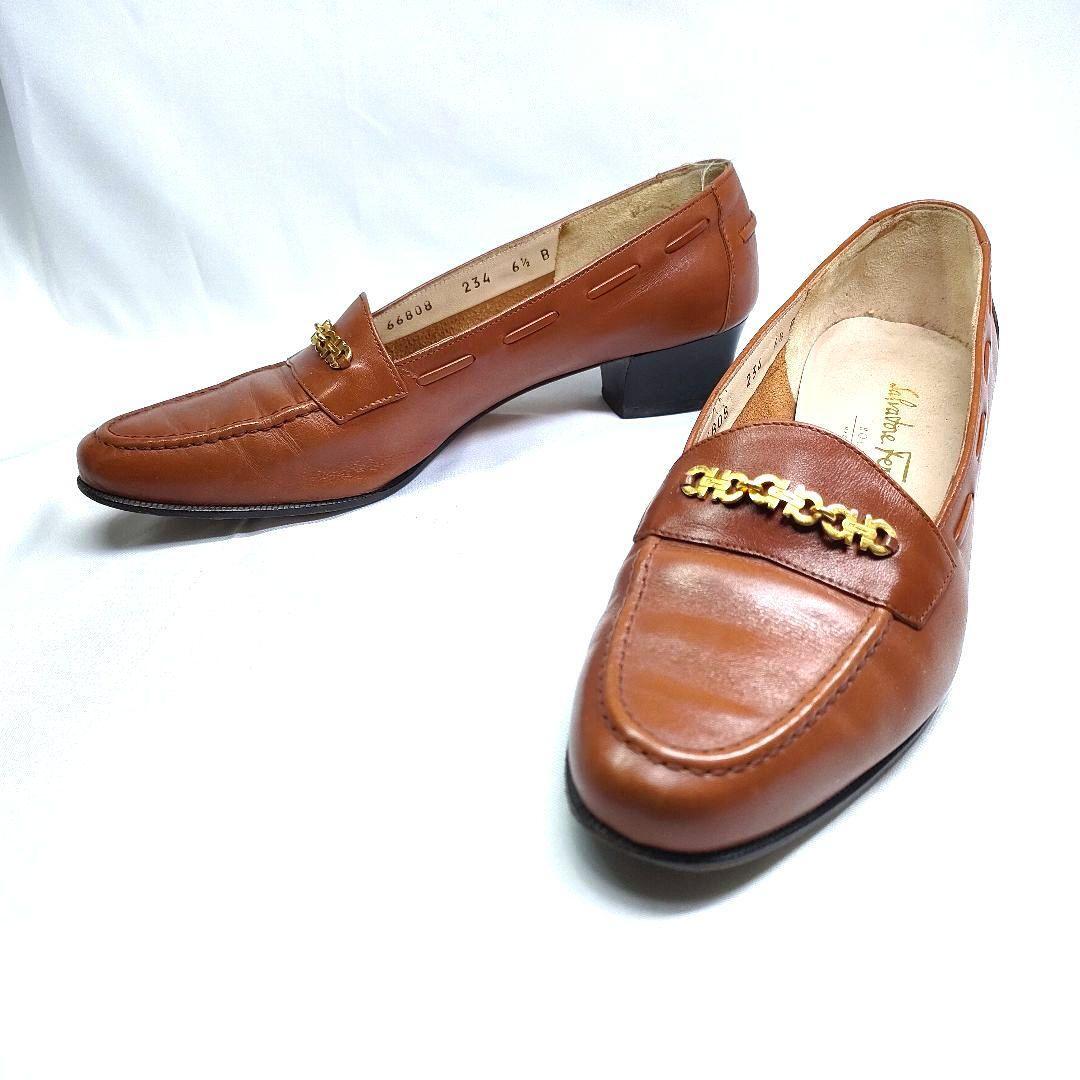 Salvatore Ferragamo フェラガモ 　6 1/2　パンプス