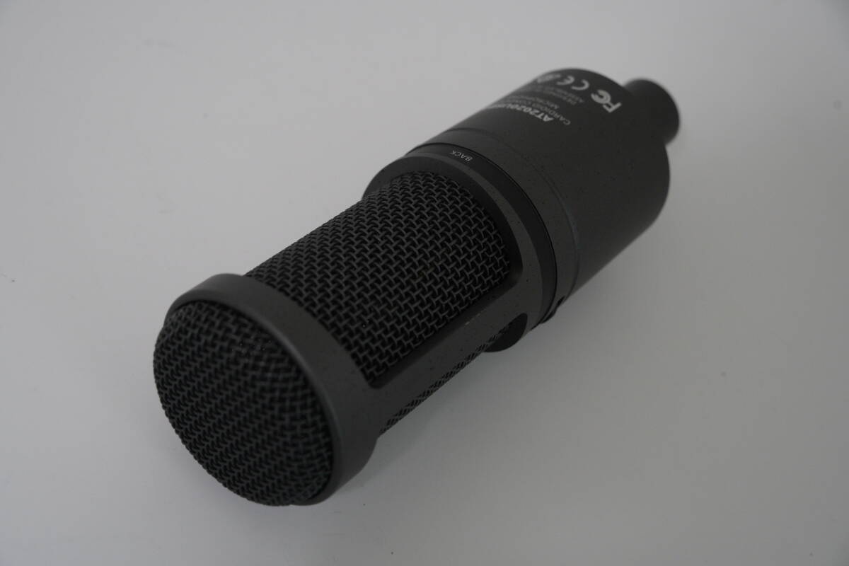 audio-technica オーディオテクニカ AT2020USB+ USBコンデンサーマイクロホン スタンド付き◆簡(jiǎn)易検査品?。?214