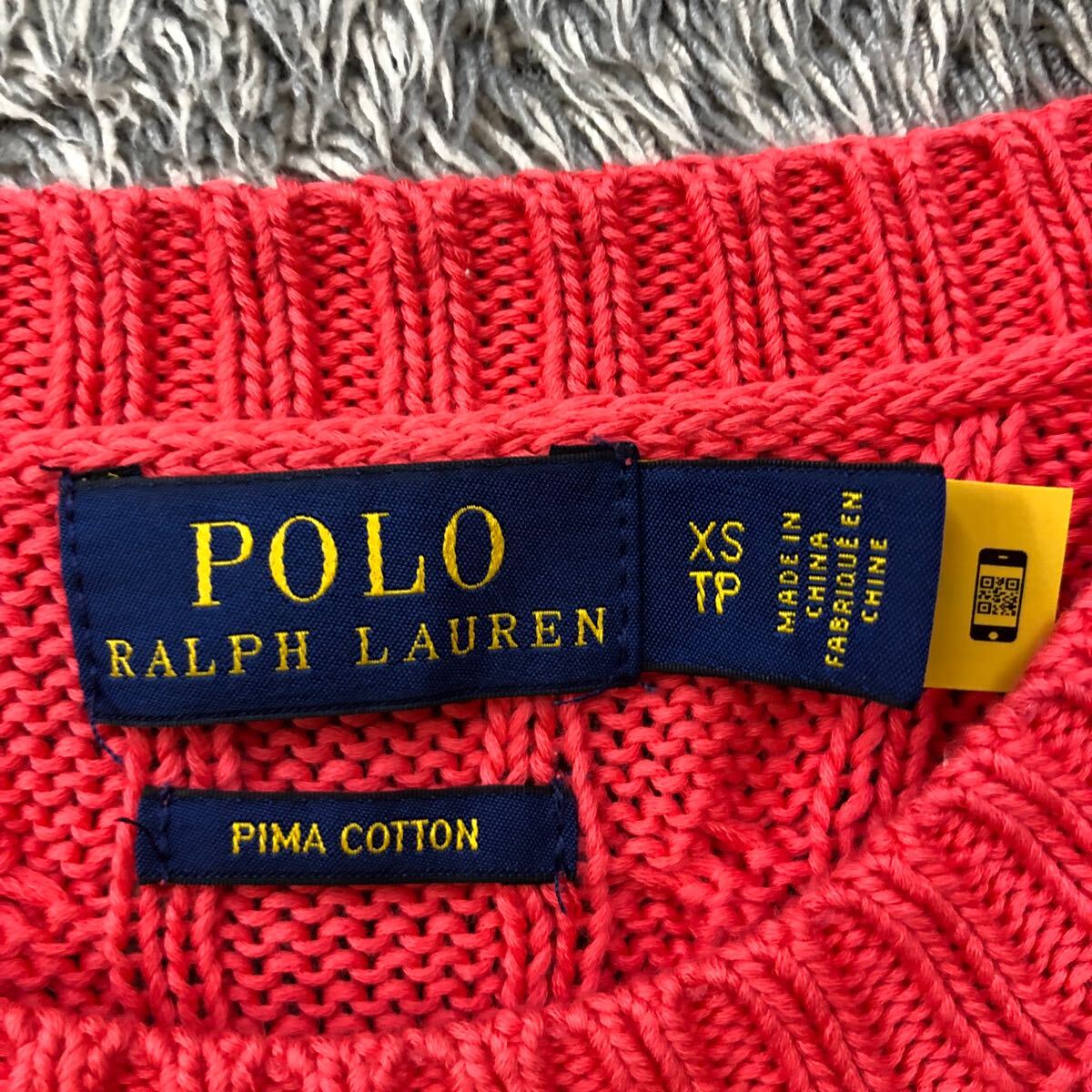 POLO RALPH LAUREN ポロラルフローレン 半袖ニット ピマコットン