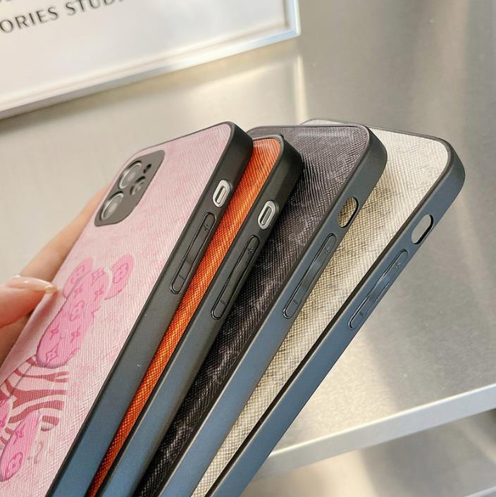 iphone14proケース カーバー TPU 可愛い 熊　お洒落　韓国　　軽量 ケース 耐衝撃 高品質 ホワイト74