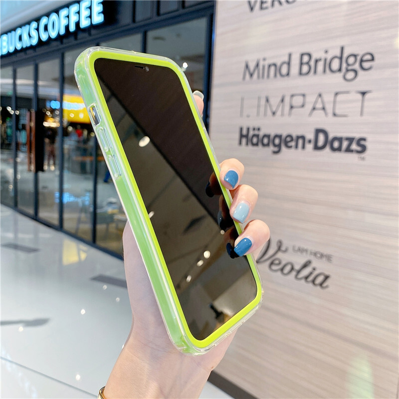 iphone11proケース カーバー TPU 可愛い　お洒落　韓国　ブルー　軽量 ケース 耐衝撃632
