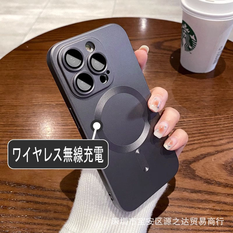 iphone15ケース カーバー スタンド付き　透明　お洒落　韓国　軽量 ケース 耐衝撃 高品質　シルバーQ