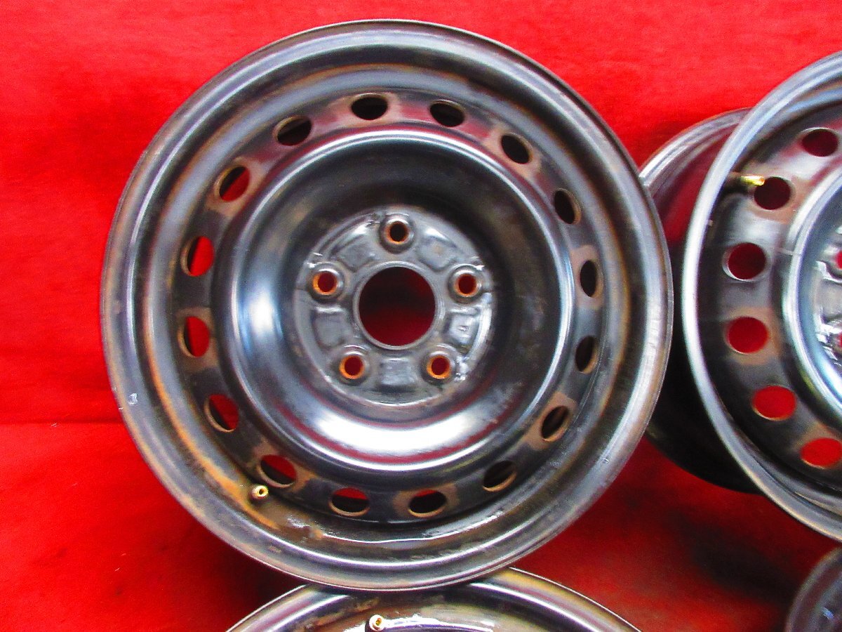 スチール ホイール 4本 トヨタ ヴォクシー ノア 60系 70系 80系 純正 15×6J 5穴 PCD 114.3 +50 ハブ径 60◆51859H-K4_画像2
