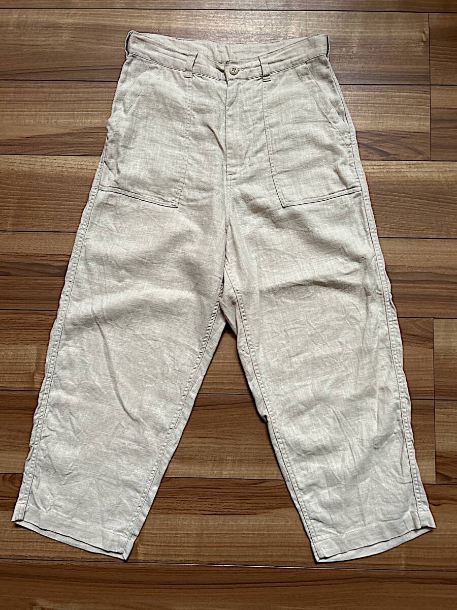 GUNGHO Gung Ho linen Baker брюки мужской M размер GH19-056 слоновая кость милитари American Casual Work кемпинг уличный fes