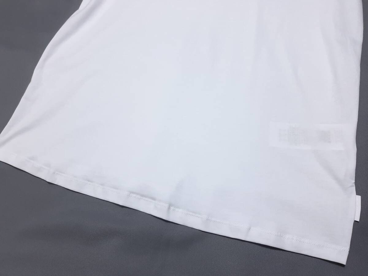 [新品] ARMANI EXCHANGE　定番デザインのワンポイントロゴ入り【メンズ?ポロシャツ】◆2023年春夏モデル　サイズ：L(50相當(dāng))　◆色：白