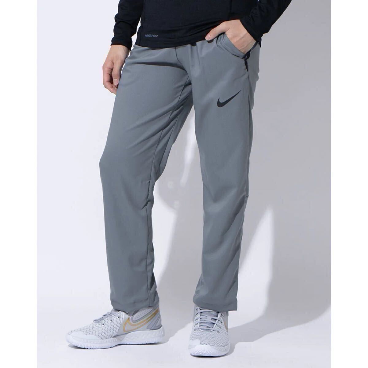 格安送料 2XLサイズ 新品 NIKE ナイキ ウーブンパンツ ドライフィット トレーニング ランニング スポーツウェア グレー XXL 3L CU4958-084