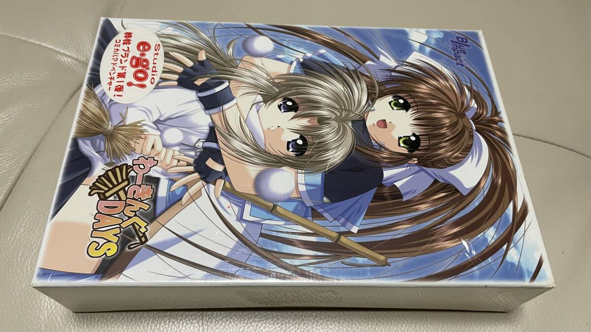 AD0137【宅急便コンパクト 未開(kāi)封】わ-きんぐDAYS Blue Impact PC WINDOWSMe ゲーム CD 山本和枝 4525221110322