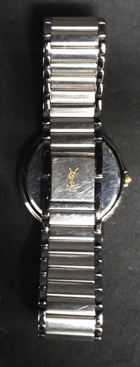 腕時(shí)計(jì) YVES SAINT LAURENT 4620-E62275 クォーツ 稼働品 イブサンローラン