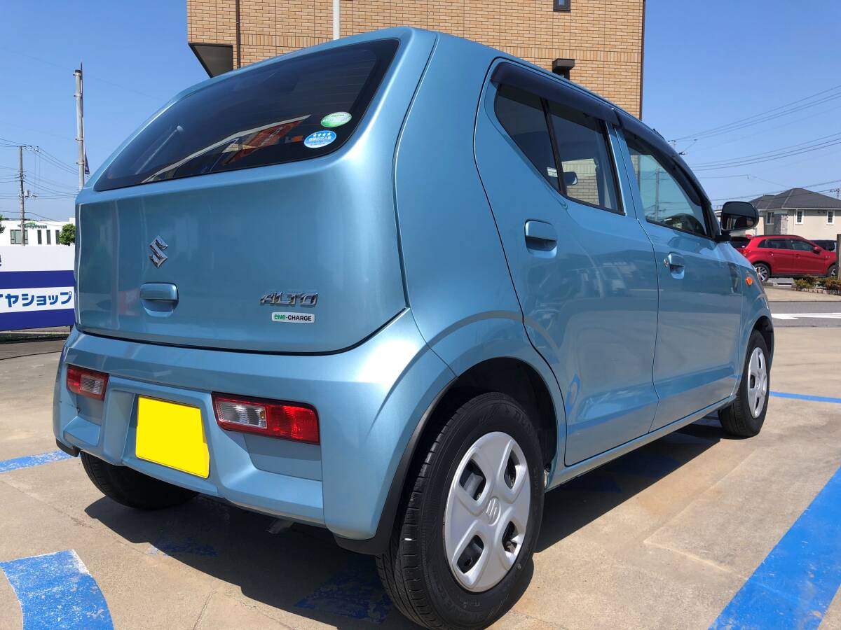 ★車検2年満タン！アルトL 実走行80,000km 無(wú)事故 ワンオーナー 極上 SDナビ/シートヒーター/アイドリングストップ/キーレス/エネチャージ