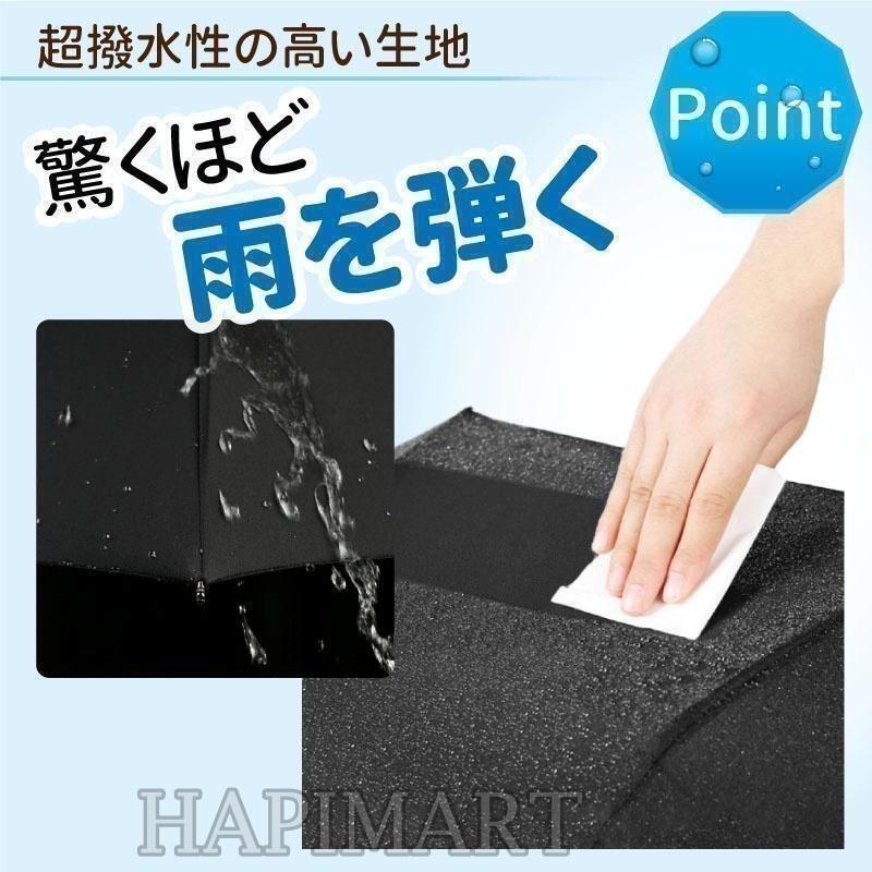 紺色 折りたたみ傘 丈夫yr 大きい メンズ ワンタッチ 自動開閉軽量 コンパクト_画像5