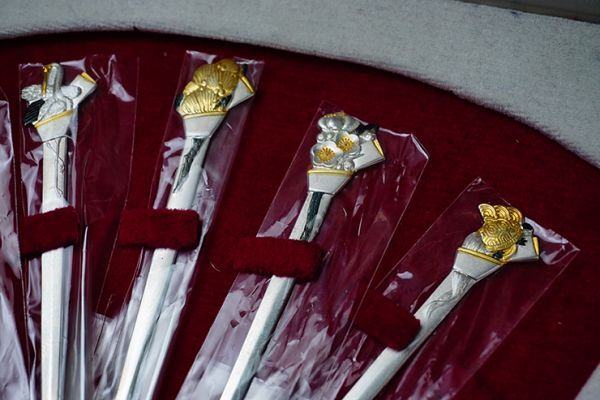 D-212■未使用　銀制Silver　シルバー925　28ｇ　菓子用　爪楊枝　菓子楊枝