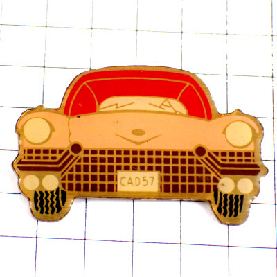  значок * розовый цвет Cade . подставка машина GM PINK-CADILLAC ELVIS-PRESLEY CAD57 CADILLAC USA* Франция ограничение булавка z