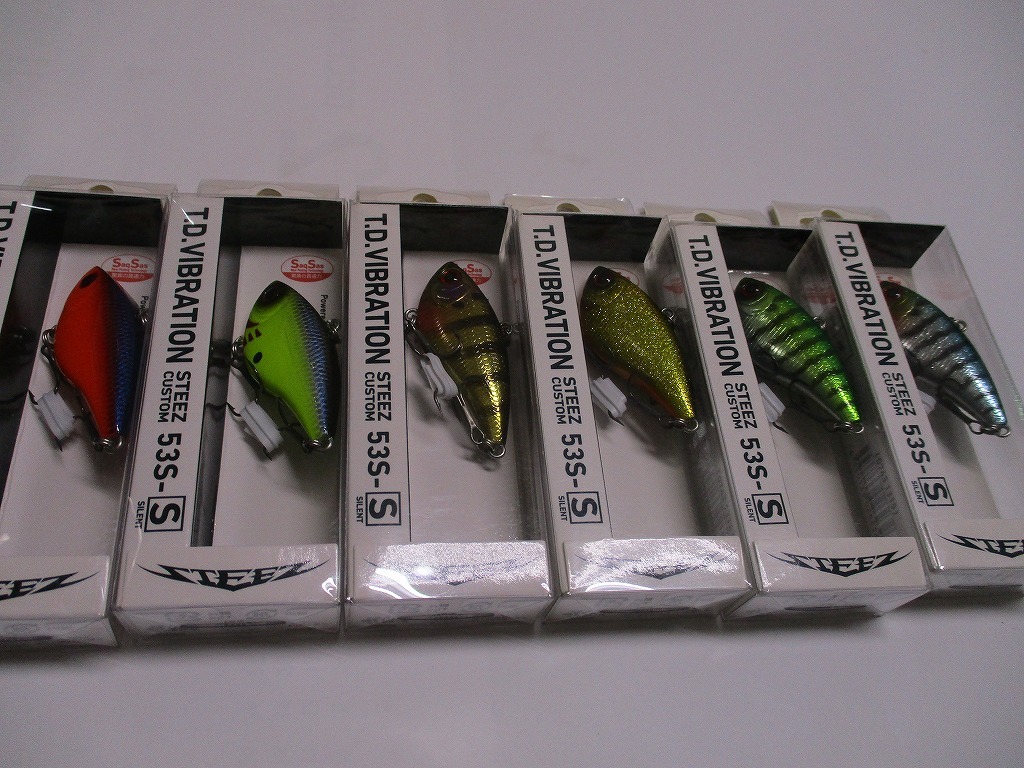 Daiwa T.D. вибрация Steez custom 53S-S 6 -цветный набор 