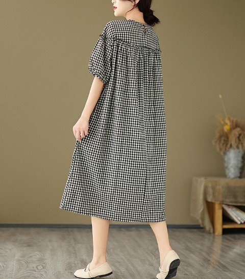 ファッションワンピース L ブラック