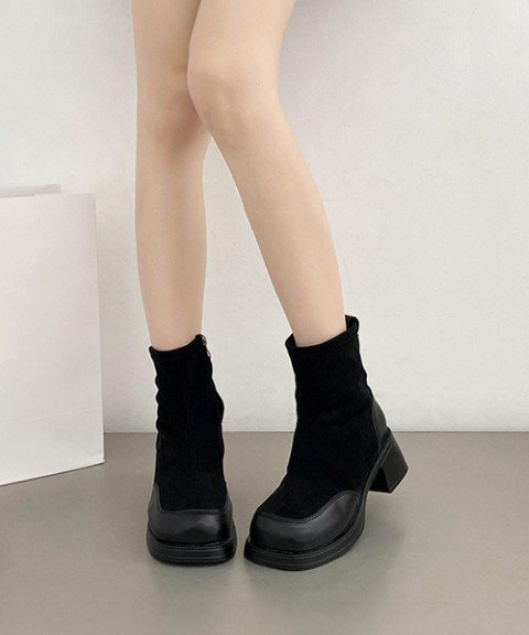  толщина низ короткие сапоги женский обувь 22.5cm(35) хаки 