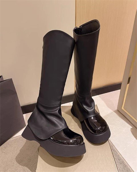  сапоги толщина низ casual простой женская обувь [38]24cm кофе 