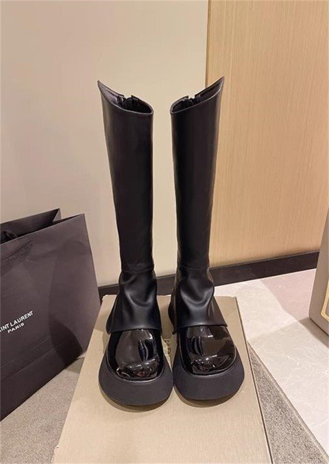  сапоги толщина низ casual простой женская обувь [38]24cm кофе 