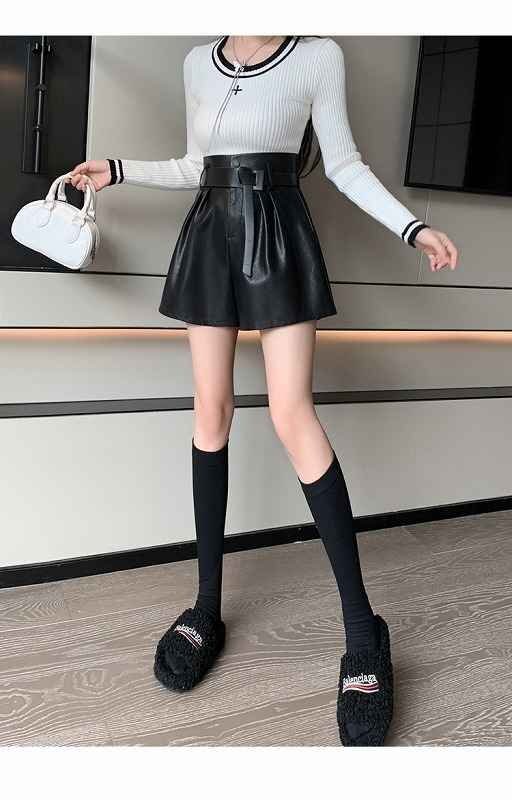 ショートパンツ ハーフパンツ ショーパン シンプル カジュアル ボトムス パンツ XL ブラウン