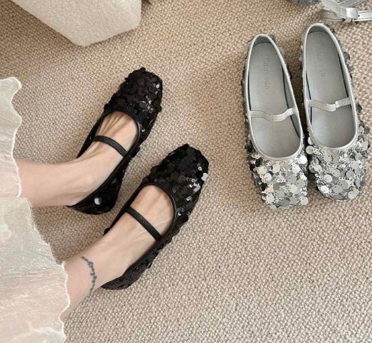 [ высокое качество ] все 2 цвет туфли без застежки Loafer мокасины .... одноцветный простой 37 серебряный 