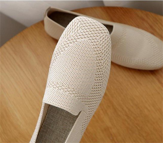  туфли без застежки квадратное tu ткань обувь вязаный soft низ 41 черный 