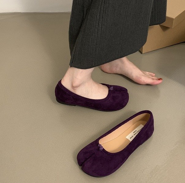 [ высокое качество ] все 6 цвет туфли без застежки Loafer мокасины переключатель одноцветный простой 38 лиловый 