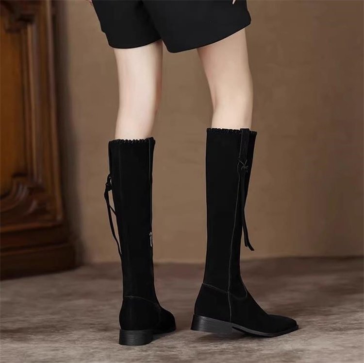  сапоги сапоги средний каблук простой casual выход красивый . женская обувь [40]25cm хаки 