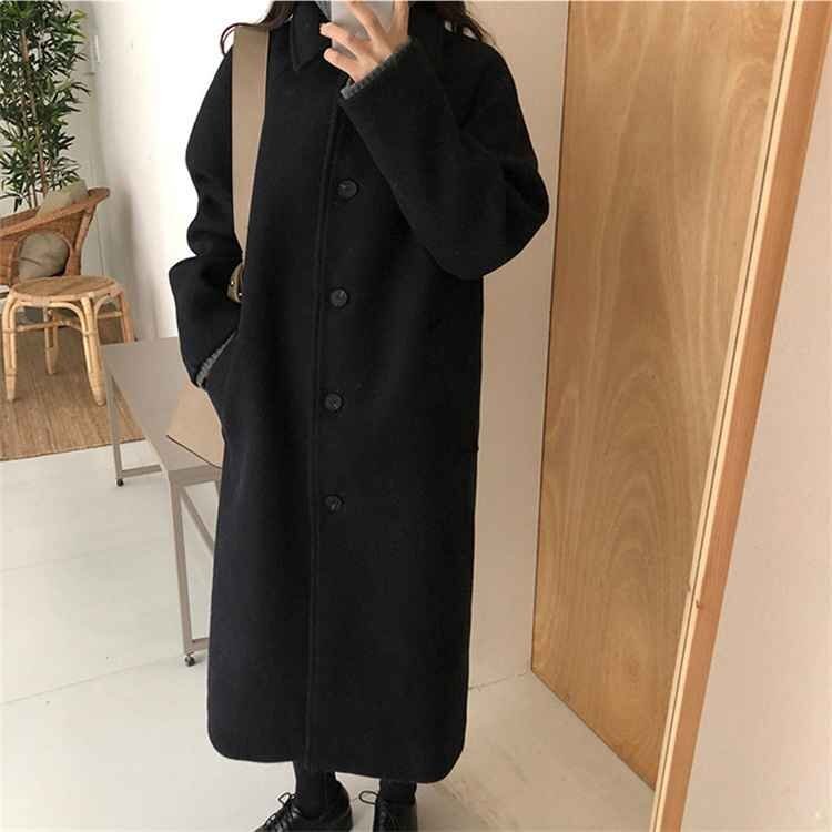 シンプル ウールジャケット カジュアル シック 2XL オフホワイト