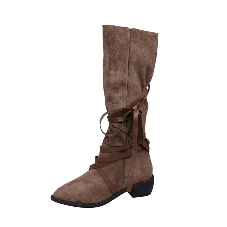 po Inte dotu короткие сапоги сапоги тонкий Western kau Boy ботинки 35 черный ( короткие сапоги )