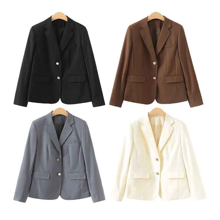 學(xué)生服風(fēng) ブレザー コスプレ衣裝 ジャケット 制服 大きいサイズあり XS ベージュ