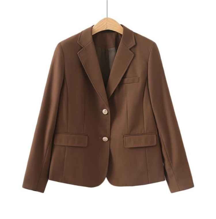 學(xué)生服風(fēng) ブレザー コスプレ衣裝 ジャケット 制服 大きいサイズあり XS ベージュ