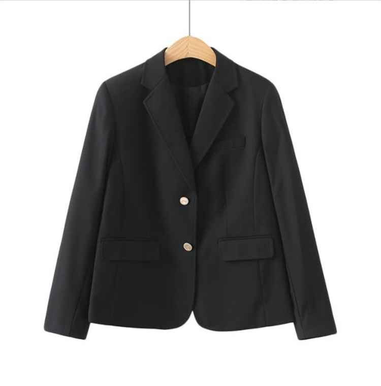 學(xué)生服風(fēng) ブレザー コスプレ衣裝 ジャケット 制服 大きいサイズあり XS ブラウン(畫像の色)