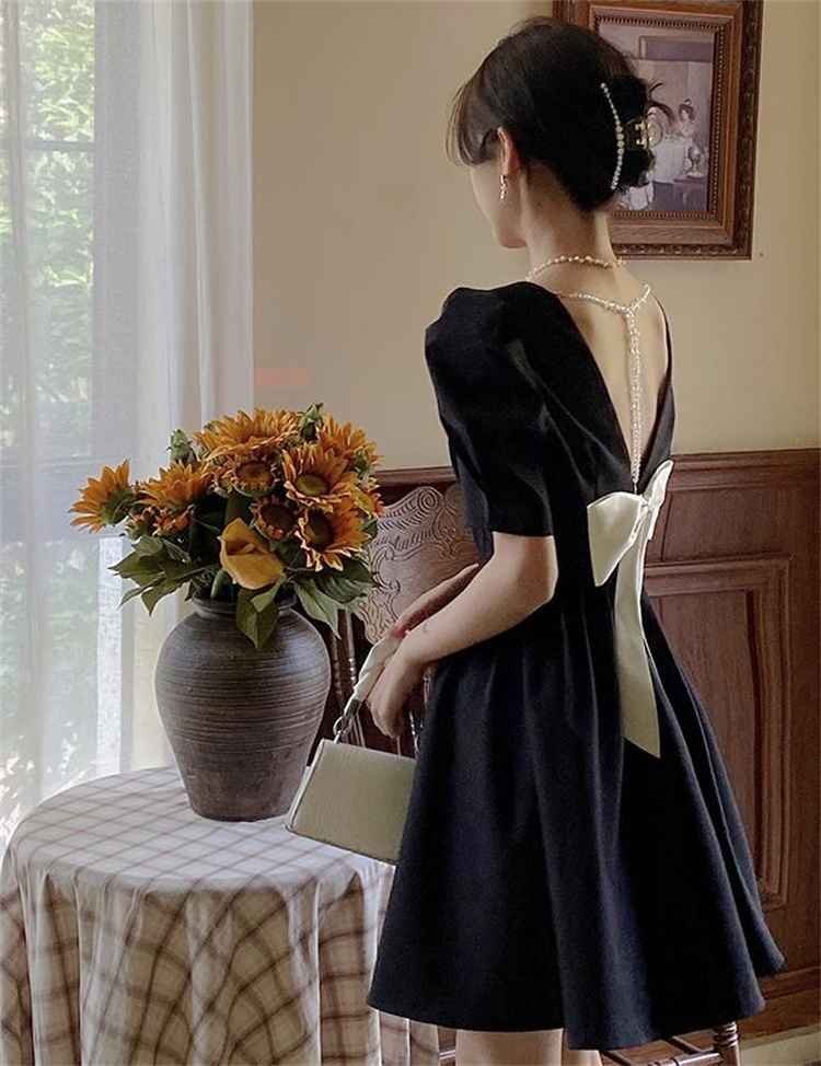  большой размер One-piece красивый . лента elegant мини-юбка XL голубой 