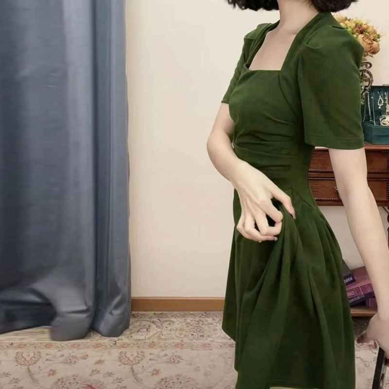  Mini One-piece женский летняя одежда короткий рукав gya The - платье красивый . casual XL хаки 