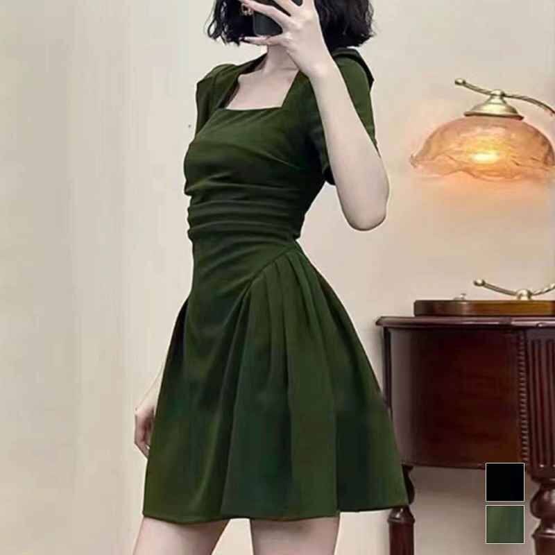  Mini One-piece женский летняя одежда короткий рукав gya The - платье красивый . casual XL хаки 