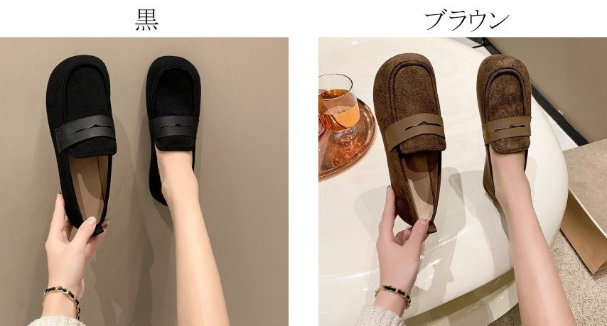  женский шлепанцы туфли-лодочки под мутон Loafer обувь Flat low каблук ....24.5cm(39) Brown 