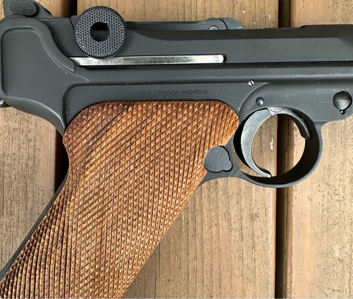 タナカワークス　ルガーp08 6インチ　ヘビーウェイト樹脂　GBB 美品 楽天市場】ガスブローバック ルガーP08 6インチ ヘビーウエイト