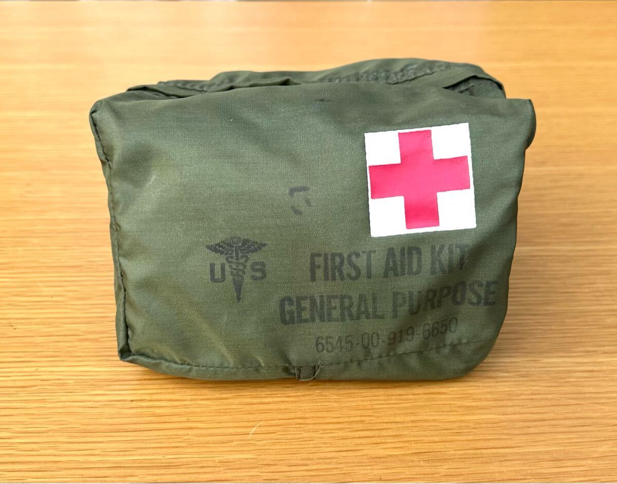 80's ビンテージ U S MILITARY 米軍 実物 FIRST AID KIT GENERAL