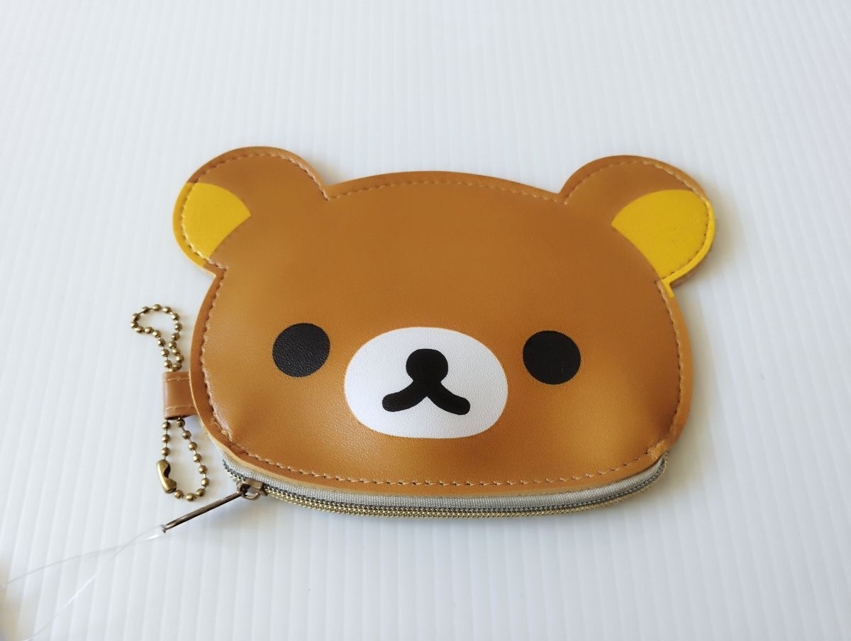 台湾★即決♪ 正規品!! サンエックス リラックマ 人工皮革 カードケース＆小物入れ 1ケ♪_画像1
