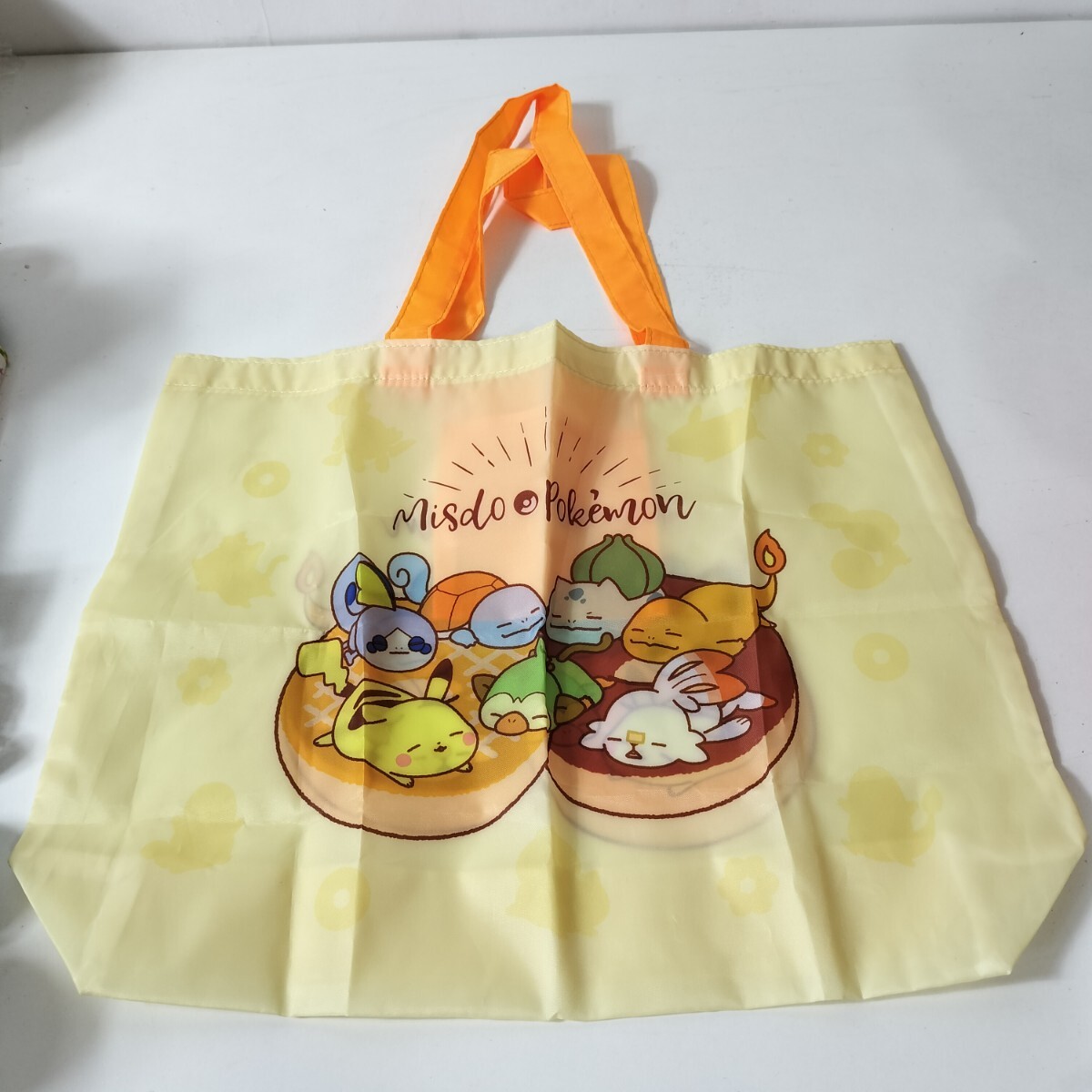 misdo × Pokemon ミスタードーナツ ミスド 福袋 ポケモン キャラクター エコバッグ 未使用品 [ポケットモンスター ショッピングバッグ] 