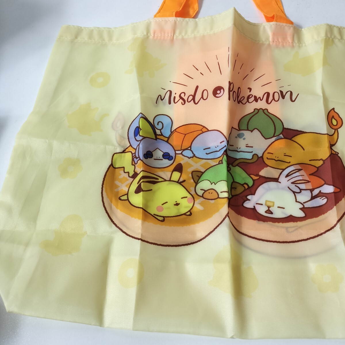 misdo × Pokemon ミスタードーナツ ミスド 福袋 ポケモン キャラクター エコバッグ 未使用品 [ポケットモンスター ショッピングバッグ] 