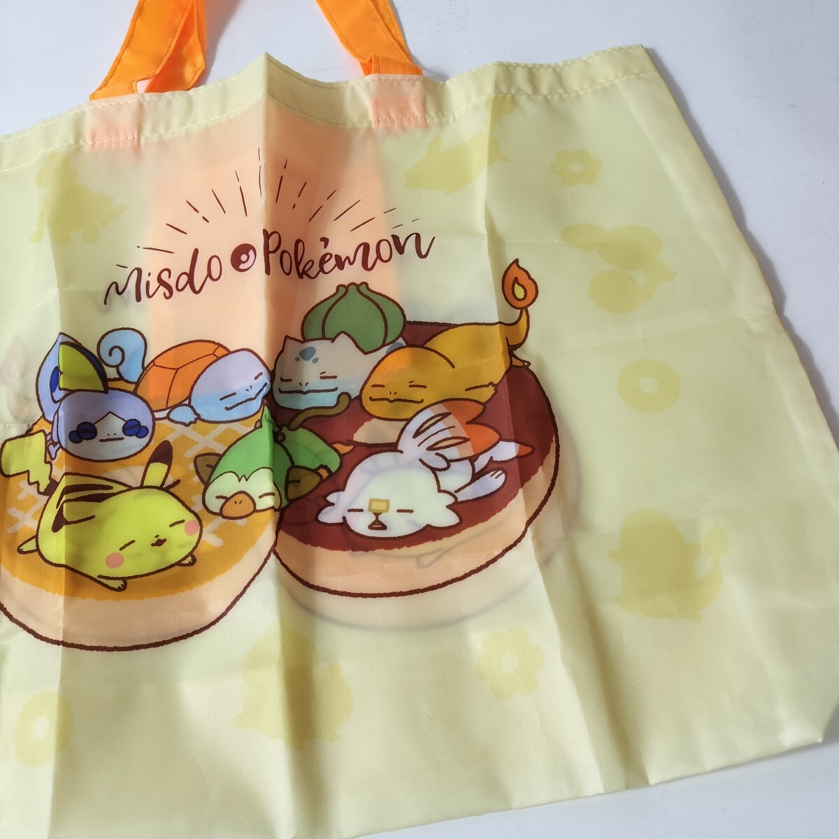 misdo × Pokemon ミスタードーナツ ミスド 福袋 ポケモン キャラクター エコバッグ 未使用品 [ポケットモンスター ショッピングバッグ] 