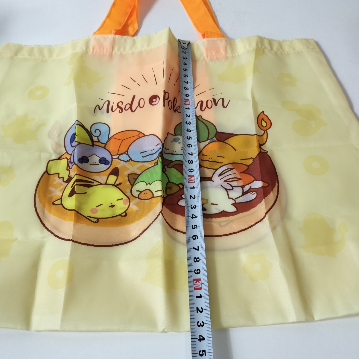 misdo × Pokemon ミスタードーナツ ミスド 福袋 ポケモン キャラクター エコバッグ 未使用品 [ポケットモンスター ショッピングバッグ] 