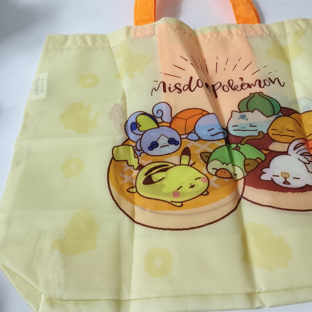 misdo × Pokemon ミスタードーナツ ミスド 福袋 ポケモン キャラクター エコバッグ 未使用品 [ポケットモンスター ショッピングバッグ] 