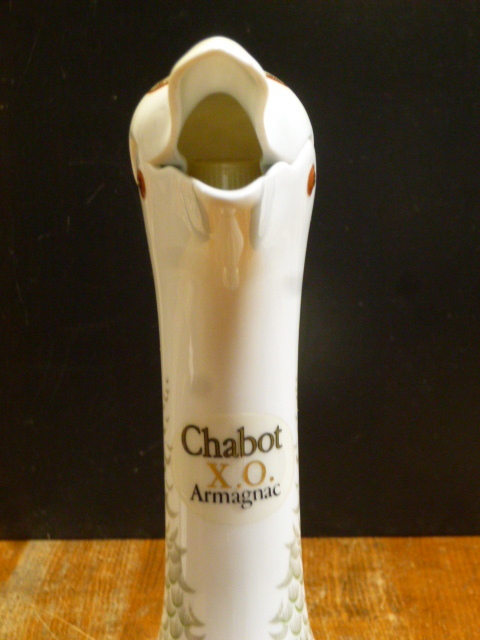 「Chabot」XO リモージュ グースボトル Armagnac 1980年代シャポー最高級(jí)銘柄（10萬(wàn)円）　 Chabot?グース-0516-B
