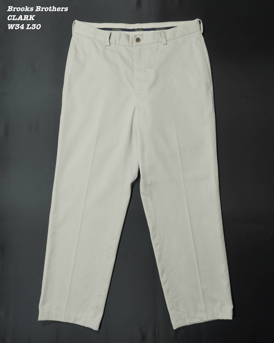 Brooks Brothers CLARK CHINO PANTS W34 L30 BR25005 Brooks Brothers Clarke брюки из твила хлопок брюки Brooks Brothers CLARK CHINO PANTS W34 L30 BR25005 Brooks Brothers Clarke брюки из твила хлопок брюки
