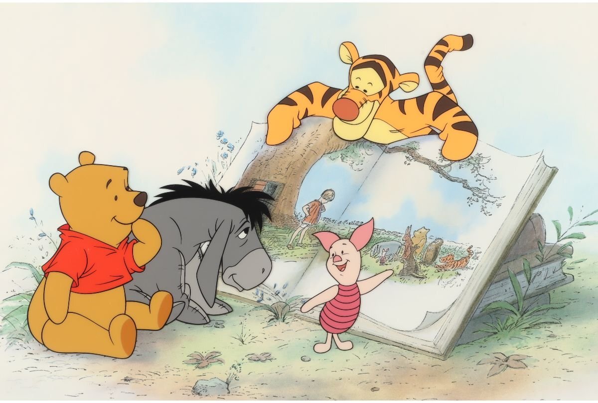 ギャラ藤]ディズニーセル画/『Winnie the Pooh and Storytime